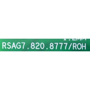 MAIN FUENTE ((COMBO)) PARA TV HISENSE 4K·UHD·HDR ((ROKU TV)) / NUMERO DE PARTE 246217 / RSAG7.820.8777/ROH / 55A6104EUR / 246216 / 246217C / 246216C / PANEL HD550V1U71-T0L1K2\S0\GM\ROH / MODELOS 55R7E / 55R7F / 55R6040F / 55R6000FM